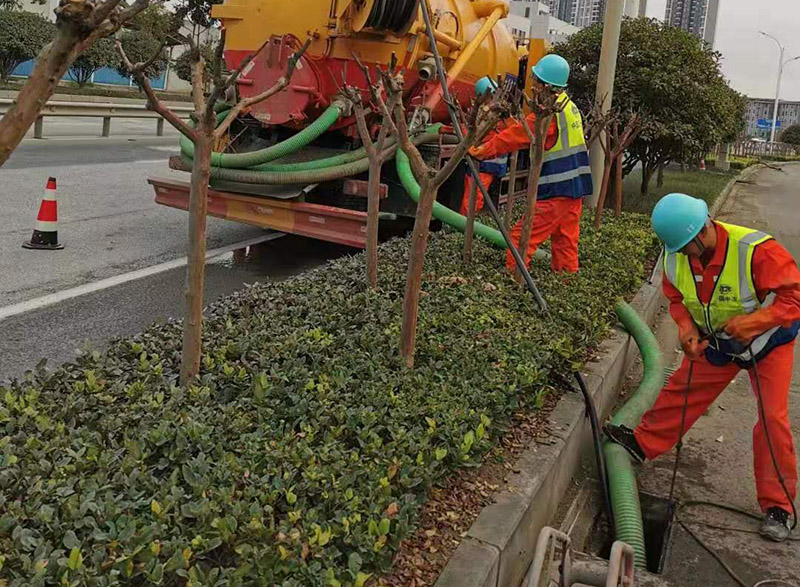 武宁市政管道清淤